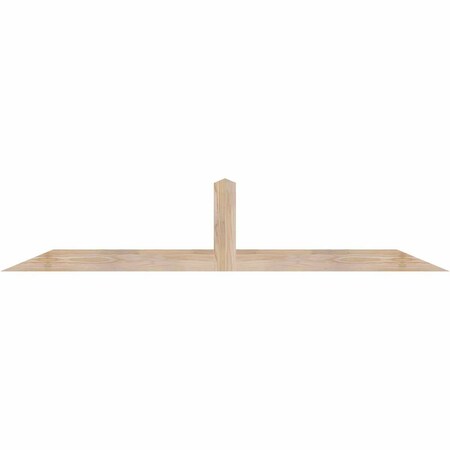 Ekena Millwork Portland Smooth Timber Gable Bracket, Douglas Fir, 72"W x 15"H x 1 1/2"D x 3 1/2"F, 5/12 Pitch GBW072X15X0204POR00SDF